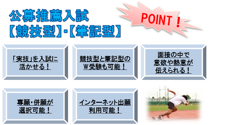 公募推薦入試 競技型 筆記型 出願開始 最新情報 びわこ成蹊スポーツ大学入試ナビ